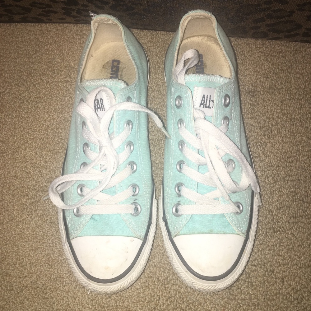 Blue converse